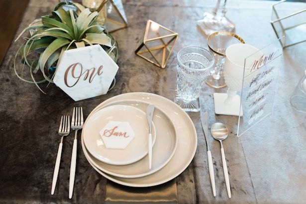 Decoración mesas de invitados