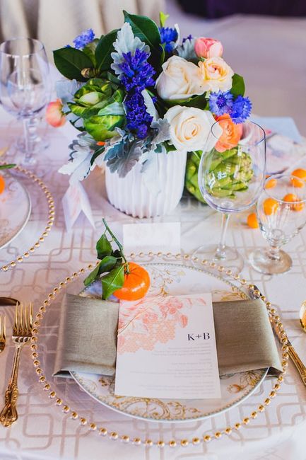 Decoración mesas de invitados