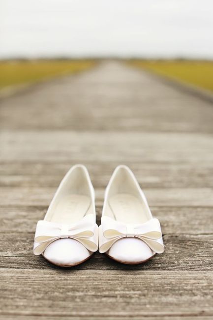 Zapatos de novia sin tacón