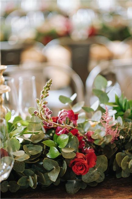 Decoración mesas banquete boda