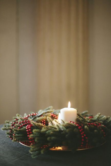 Ideas para una boda en Navidad