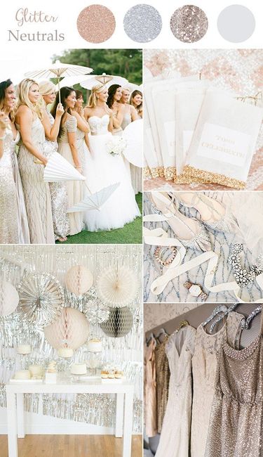 Combinación de color para una boda