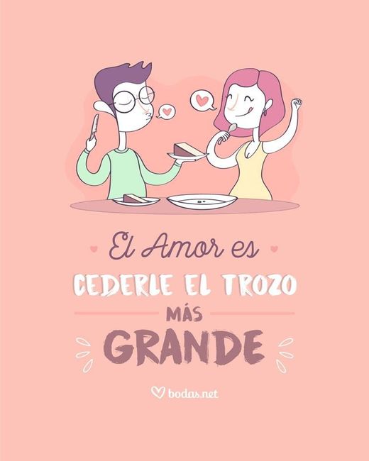 El amor es...