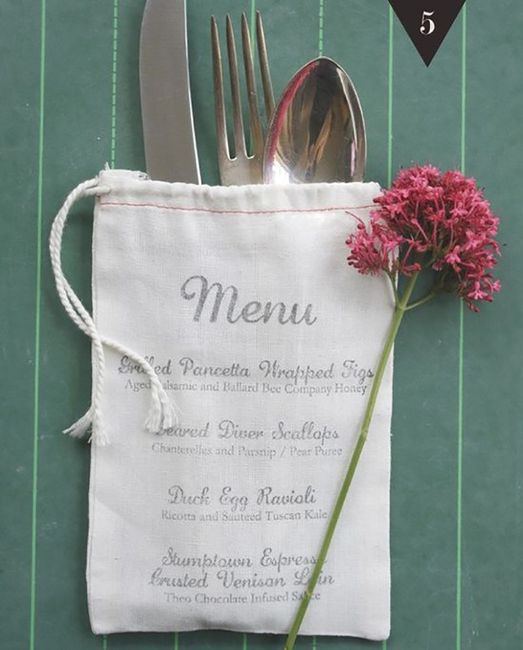 Minutas de boda