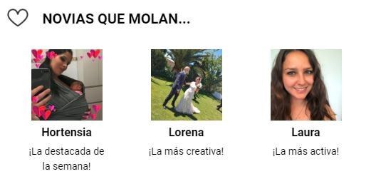 Novias que molan