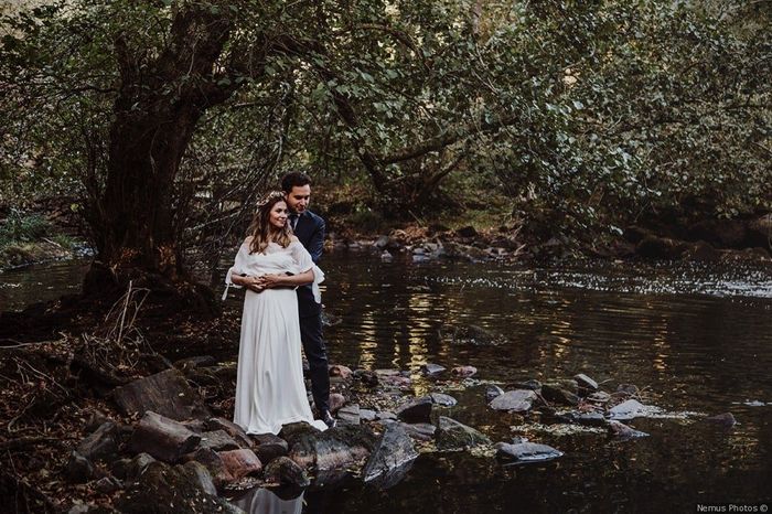 Boda en un bosque
