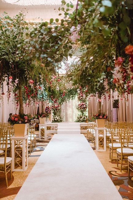 Boda con mucho glamour