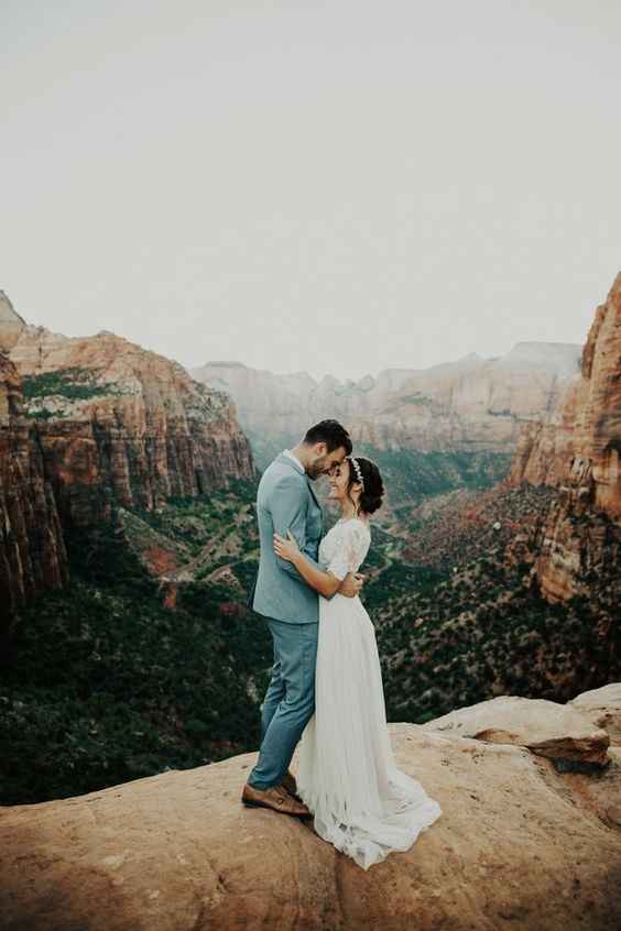 Boda en la montaña