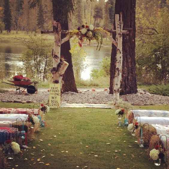 Boda en el campo