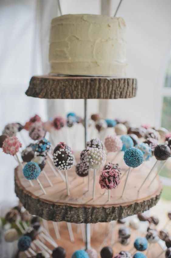 Tarta cake pop boda