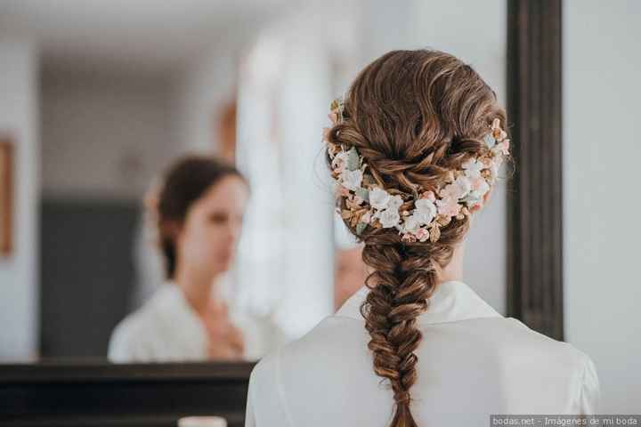 Trenza de novia