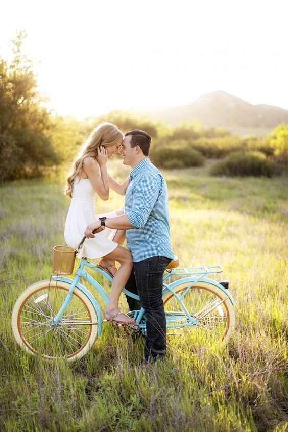 Sesión de fotos preboda en el campo