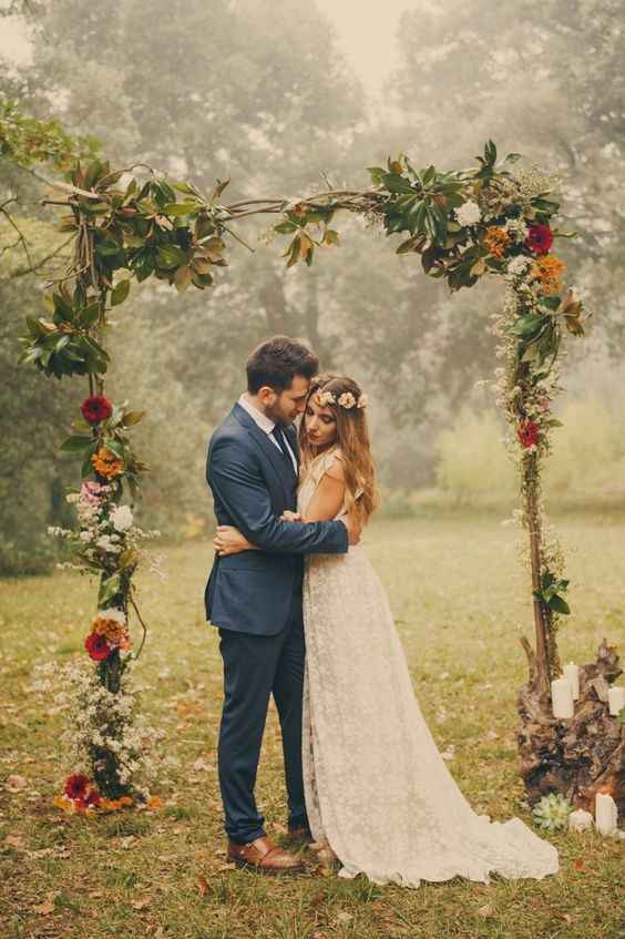 Boda de otoño