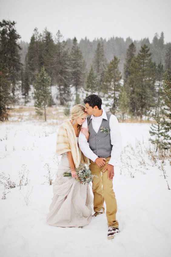 Boda de invierno