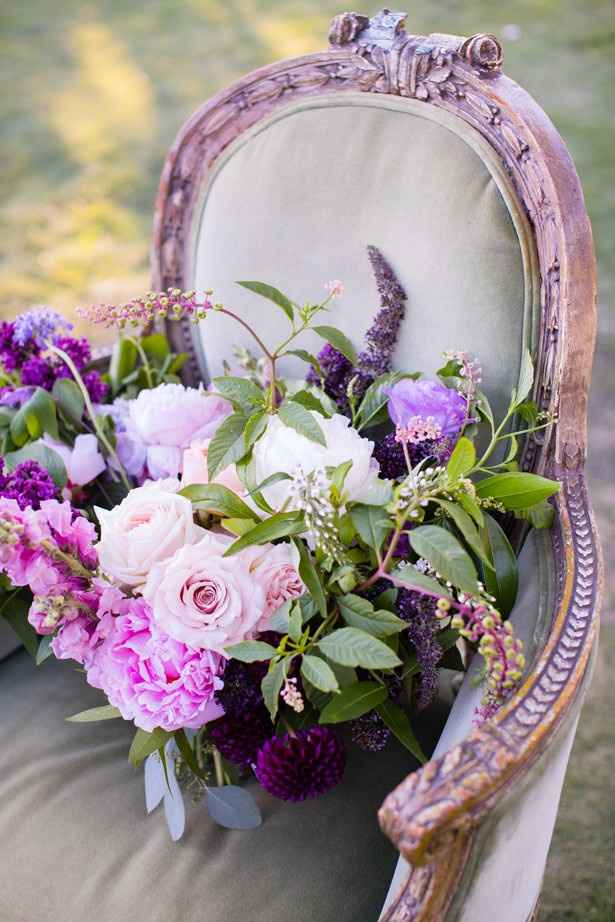 Decoración romántica de boda