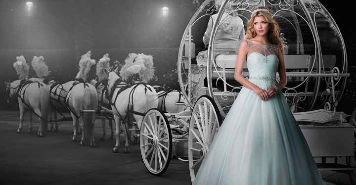 Vestido de novia Disney