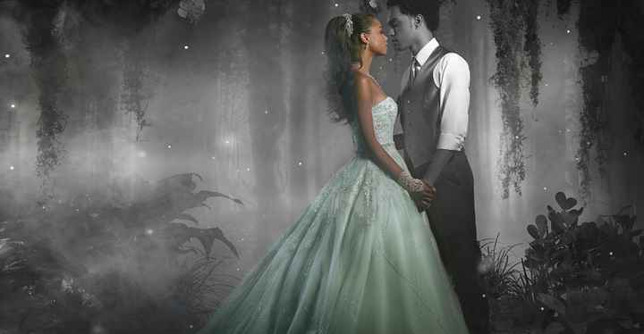 Vestido de novia Disney