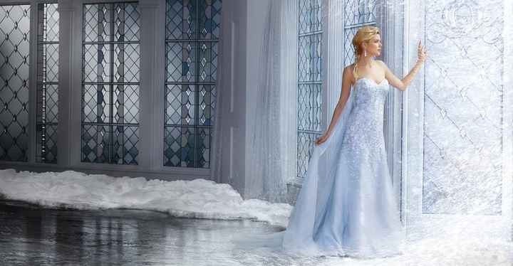 Vestido de novia Disney