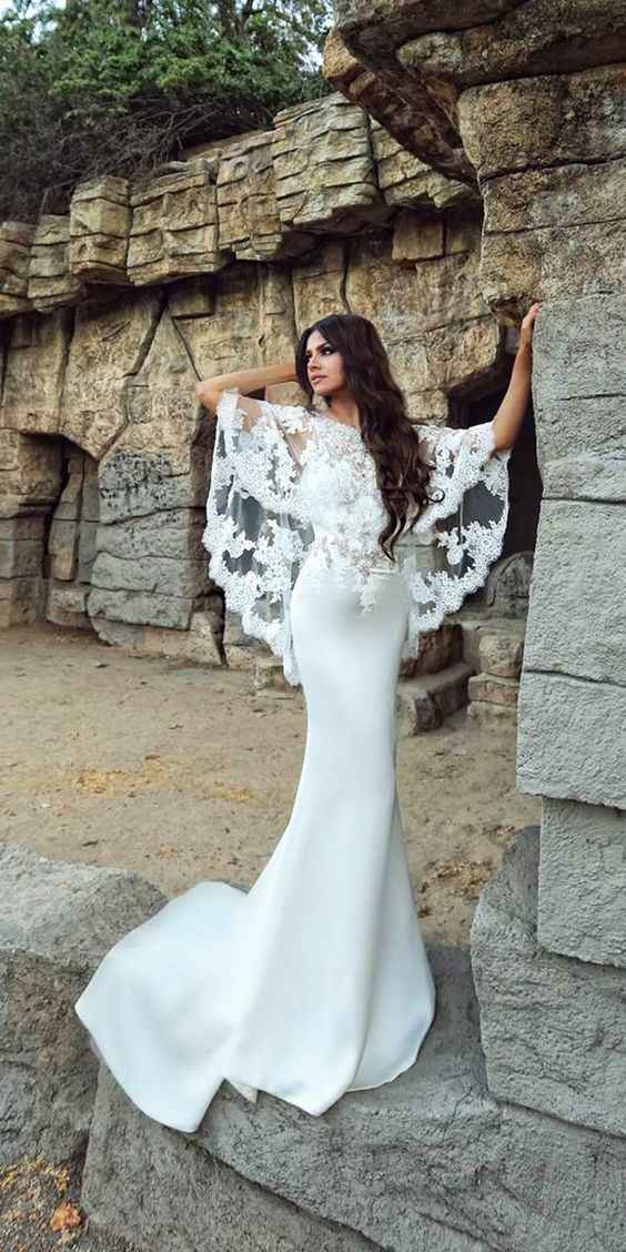 Vestido novia boho