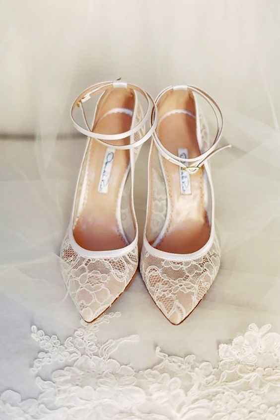 Zapatos de novia vintage