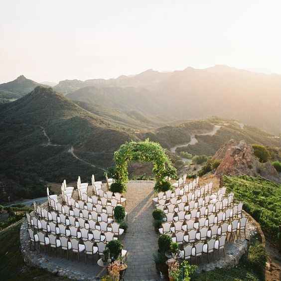 Boda en alta montaña