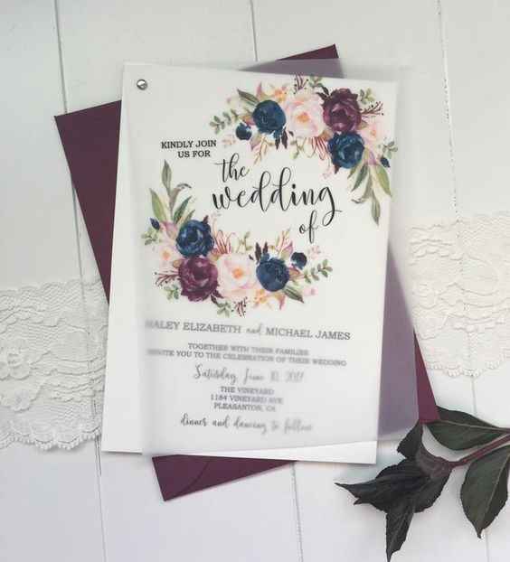 Invitaciones de boda