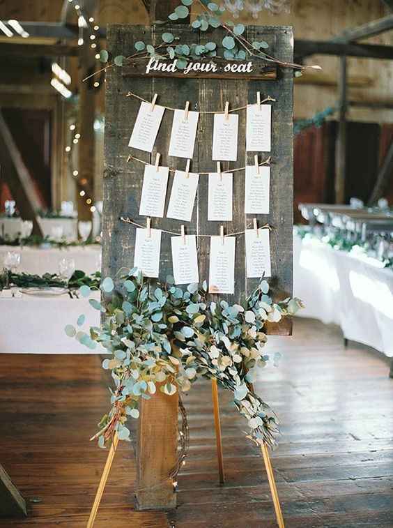 Seating plan boda