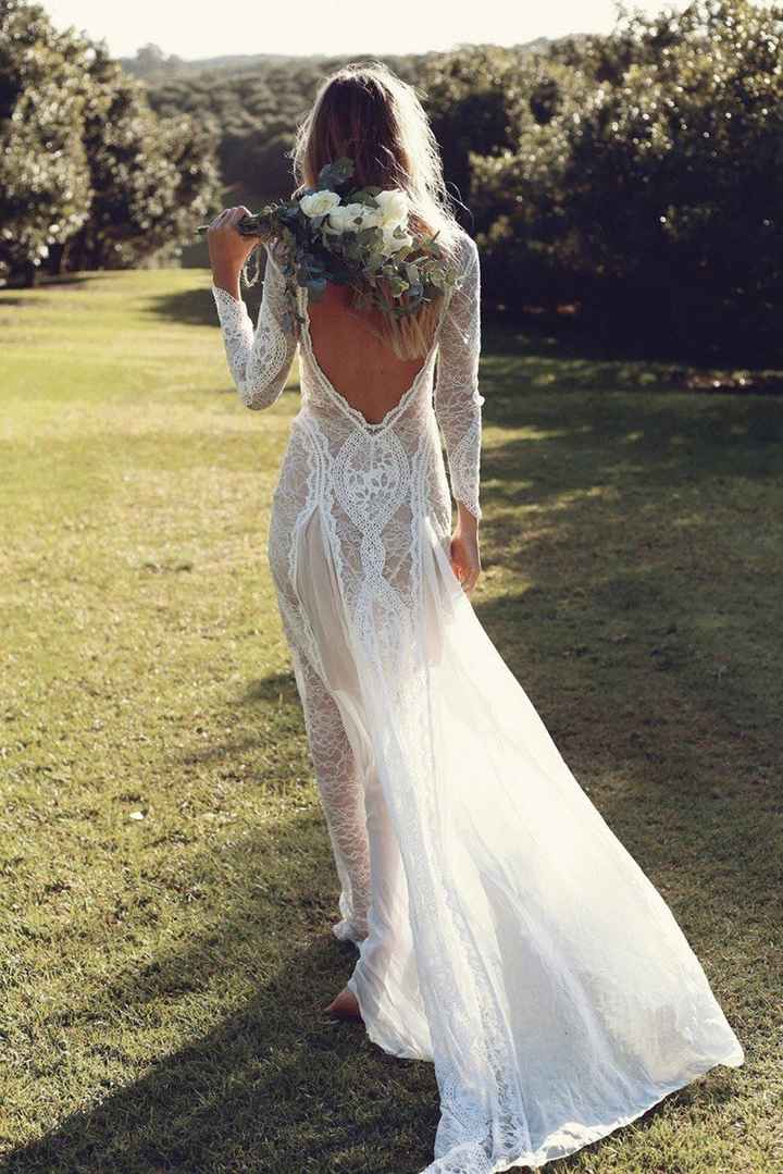 Novia boho chic