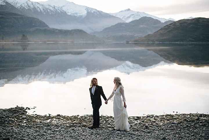 Boda alta montaña