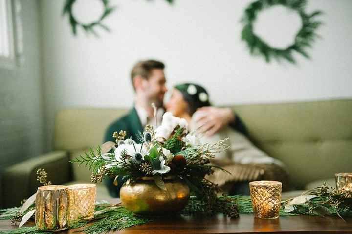 Preboda romántica de invierno