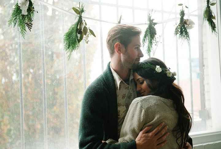 Preboda romántica de invierno