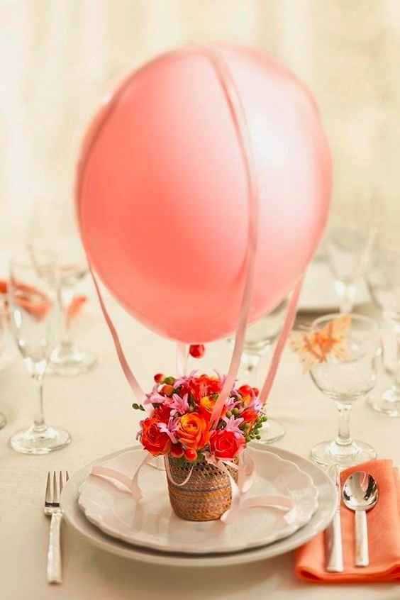 Decoración con globos