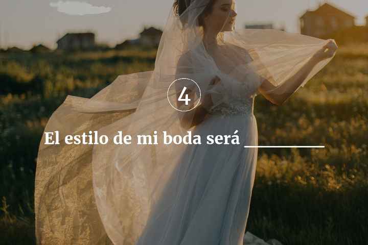 estilo de boda