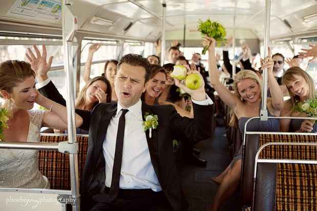 Autobús para la boda