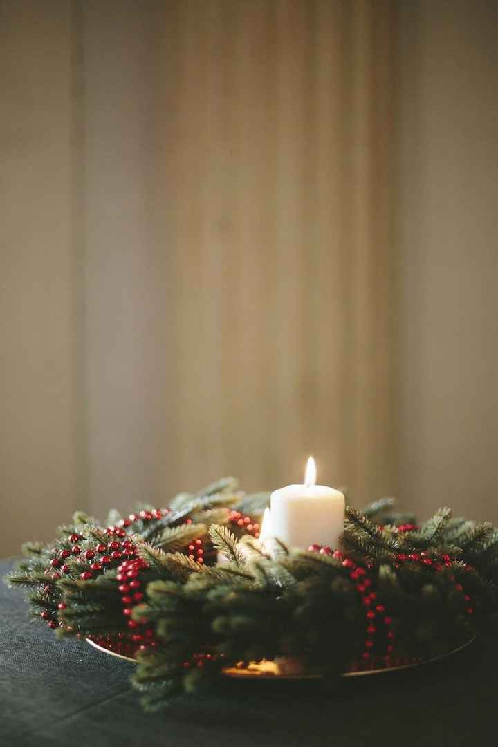 Ideas para una boda en Navidad