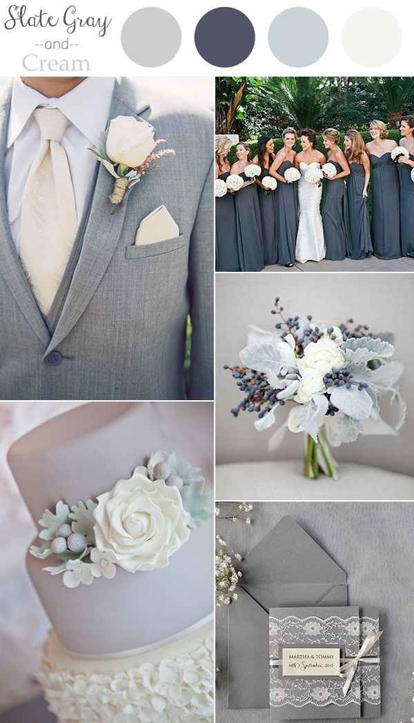 Combinación de color para una boda
