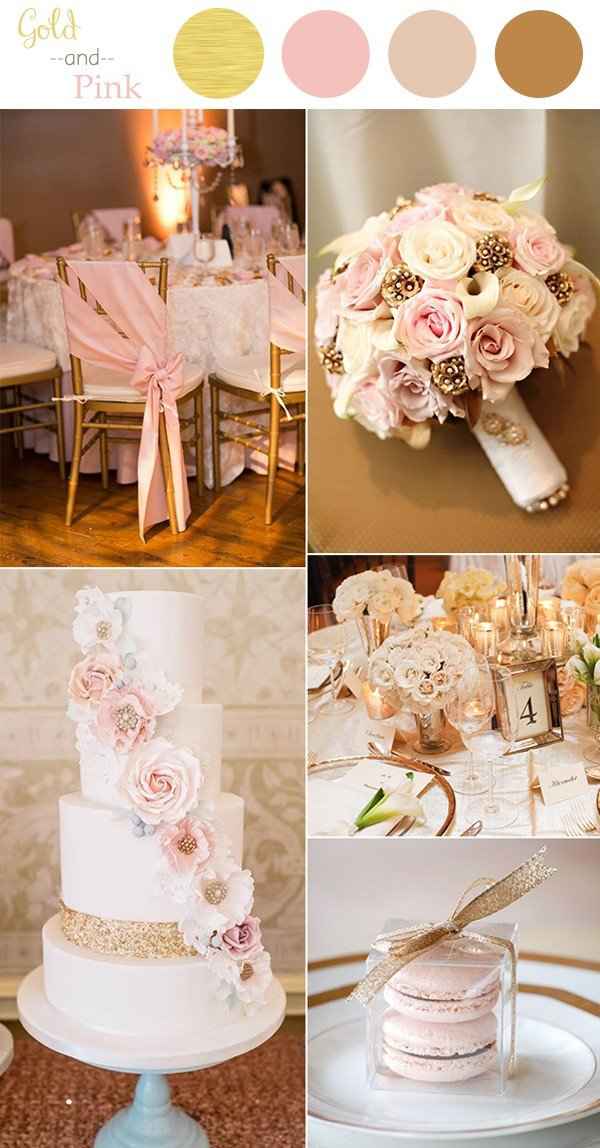 Combinación de color para una boda