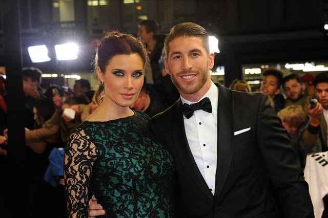 Sergio Ramos y Pilar Rubio