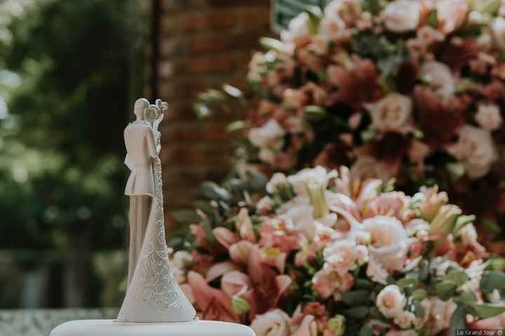 Cake topper tarta de boda