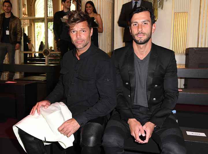 3. Ricky Martin y Jwan Yosef