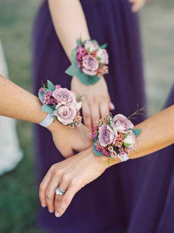 Corsage damas de honor