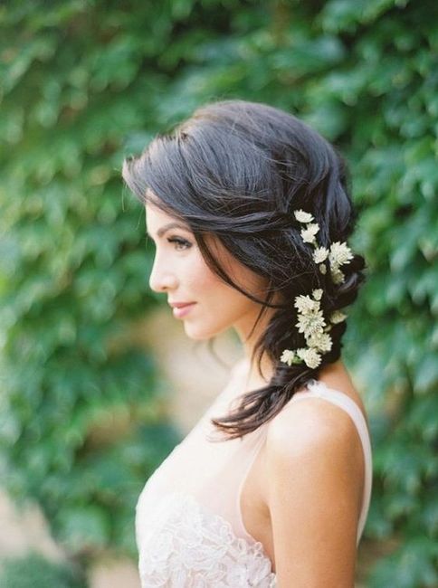 5 semirecogidos para novias de pelo corto. ¡VOTA! 5