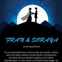 Confirmación de asistencia - 1