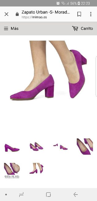 Zapatos morados - 1