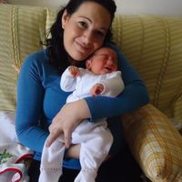 Con mi bebé!!!