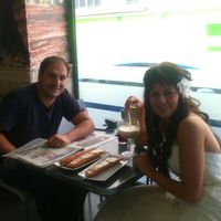 desayunando en ntra cafeteria favorita