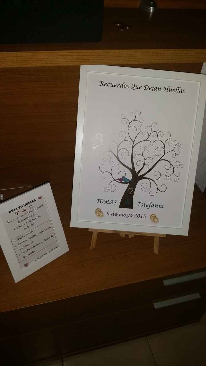 Arbol de huellas - 1