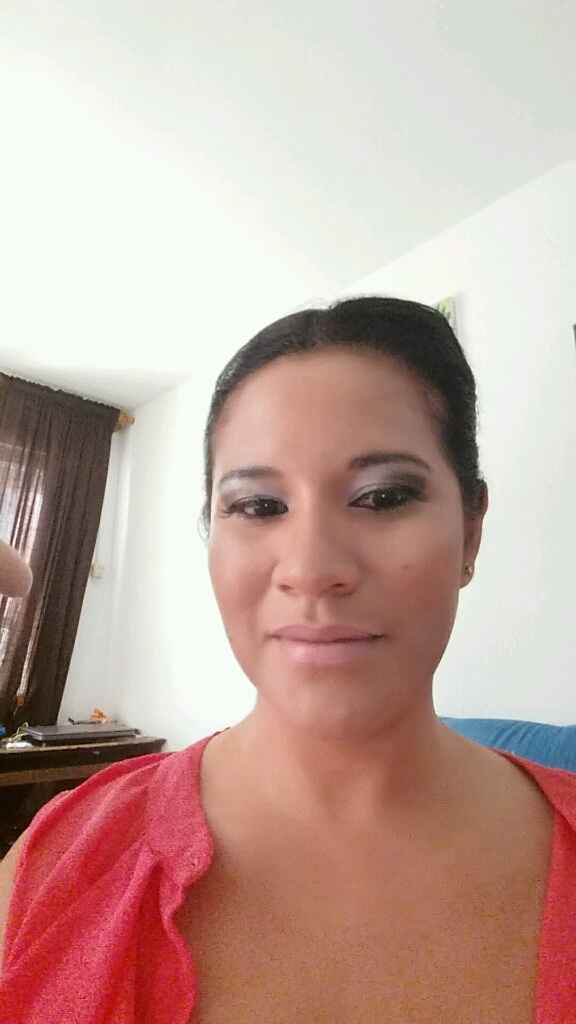 Que os parece mi maquillaje para mi dia - 1