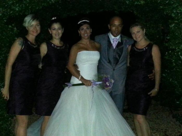 Con mi marido y mis chicas