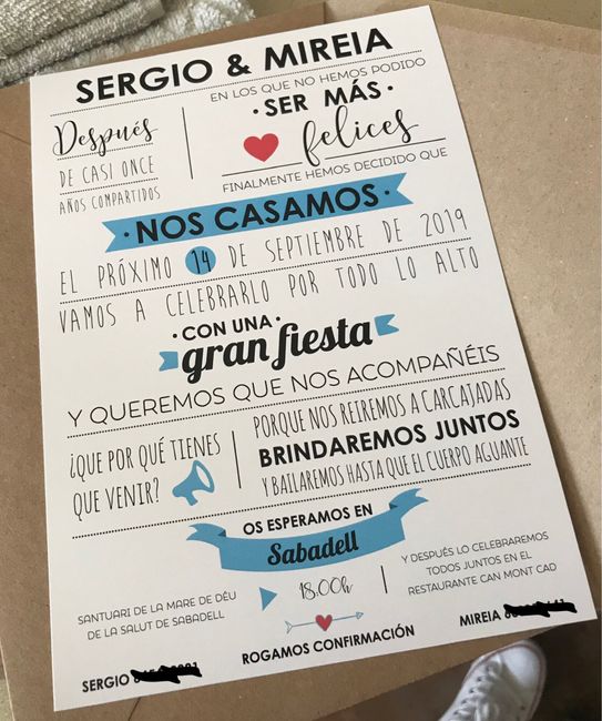 Invitaciones boda - 1